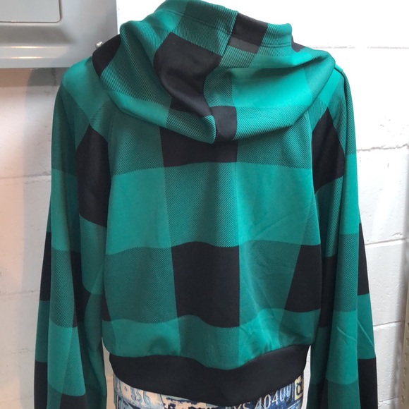 XL Wild Fable checkered sweater with hood - Picture 6 of 7
